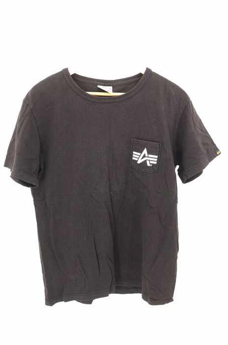 ALPHA INDUSTRIES （アルファインダストリーズ） 胸ポケット半袖Tシャツ メンズ トップス