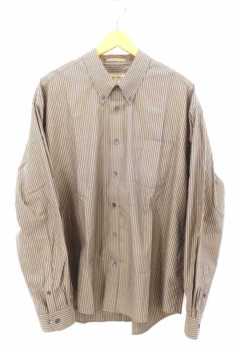 Eddie Bauer （エディーバウアー） ストライプ柄ボタンダウンシャツ メンズ トップス