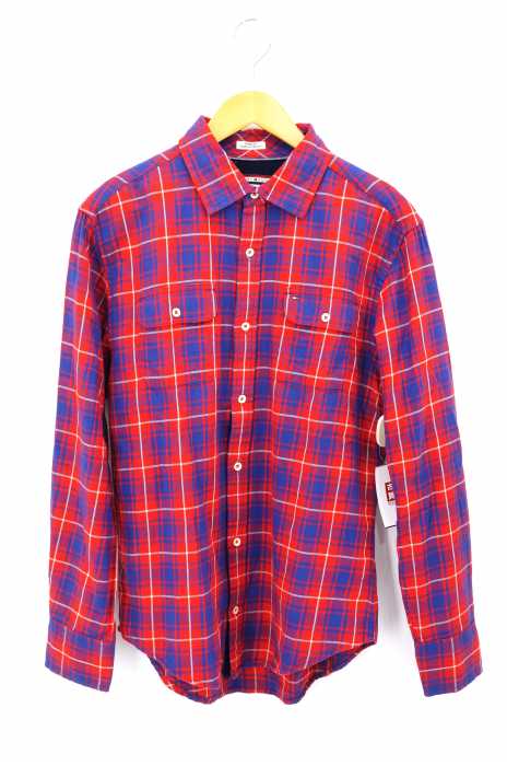 TOMMY HILFIGER（トミーヒルフィガー） 長袖　チャックシャツ メンズ トップス