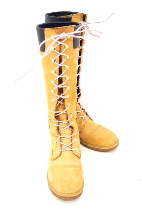 Timberland（ティンバーランド） レザーアッパーロングブーツ レディース シューズ