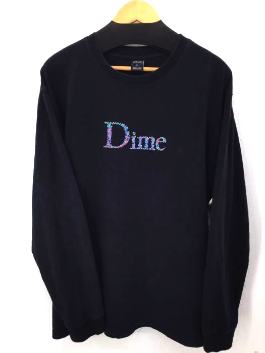 Dime(ダイム) コットンロゴロングTシャツ メンズ トップス
