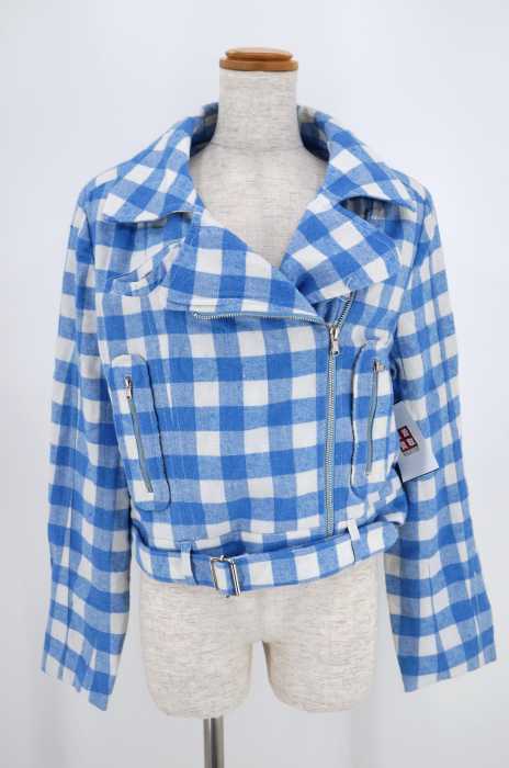 RYDER （ライダー） CHECK BIKER JACKET バイカージャケット レディース アウター