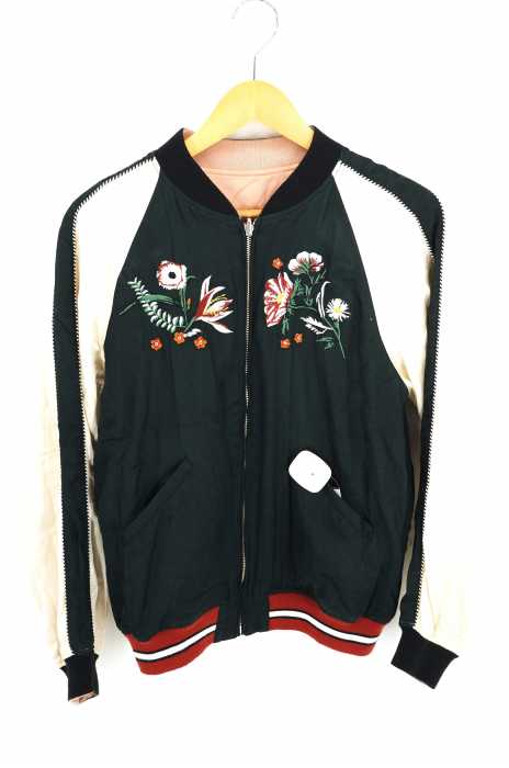 moussy （マウジー） SATIN JACKET リバーシブル レディース アウター