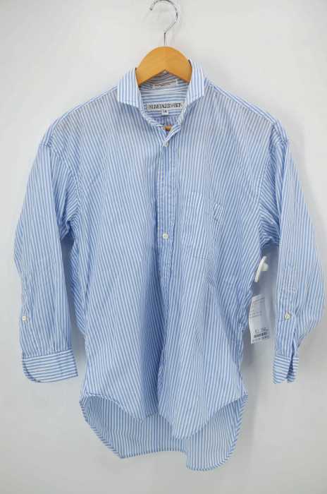 individualized shirts（インディヴィジュアライズドシャツ） ストライプボタンシャツ メンズ トップス