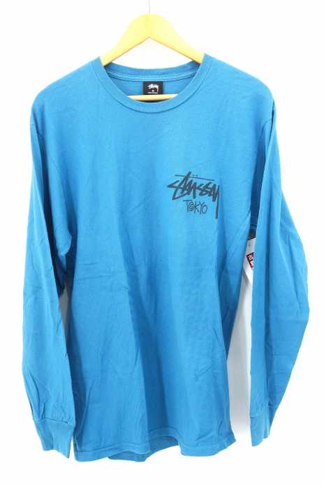STUSSY （ステューシー） ロゴプリントロングスリーブカットソー メンズ トップス