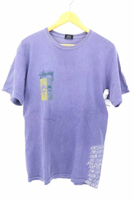 STUSSY (ステューシー) 製品染め クルーネックTシャツ メンズ トップス