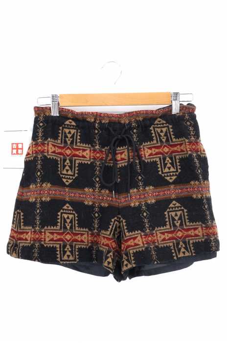 PENDLETON × PINCEAU（ペンドルトン パンソー） ノルディック柄ウールショートパンツ レディース パンツ