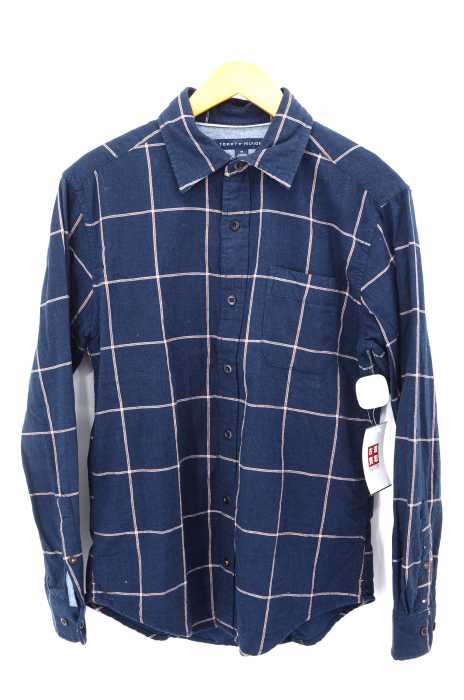 TOMMY HILFIGER（トミーヒルフィガー） 長袖 チャックシャツ メンズ トップス