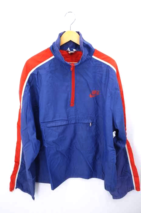 NIKE（ナイキ） 70～80S オレンジタグ USA製 ハーフジップナイロンプル 