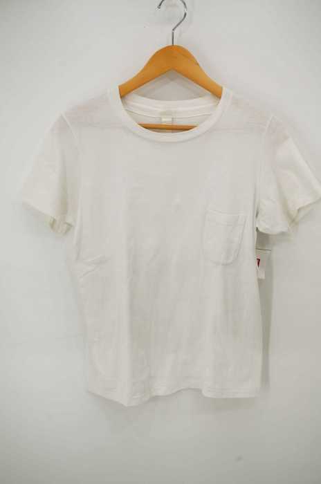YAECA STOCK(ヤエカストック) 丸胴 Crew Neck Pocket Tee レディース トップス