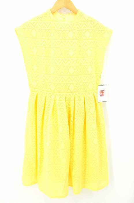 Te chichi TERRASSE（テチチテラス） 穴あきジャガードワンピース レディース ワンピース
