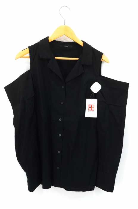 EMODA (エモダ) オープンドレープショルダーシャツ レディース トップス