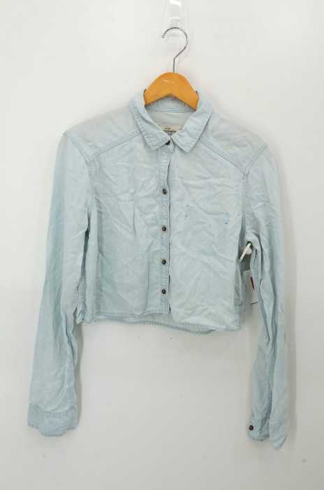 Abercrombie & Fitch（アバクロンビーアンドフィッチ） ショート丈 ボタンシャツ レディース トップス