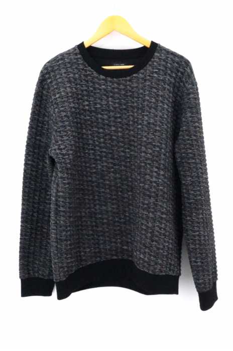 ZARA MAN （ザラマン） 総柄クルーネックスウェット メンズ トップス