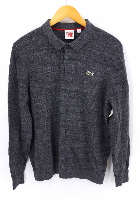 Lacoste Live（ラコステライブ） Revancheコットンニットポロ メンズ トップス