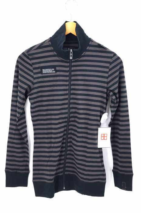 G-STAR RAW （ジースターロー） ボーダー柄ジップアップ レディース トップス