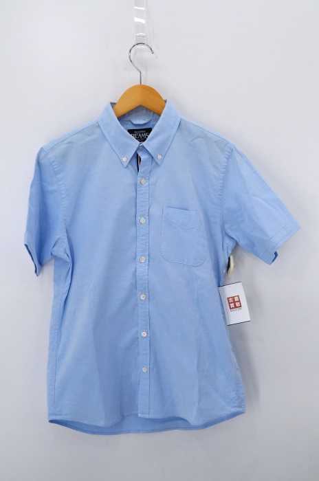 BEAMS  （ビームス） 半袖 ボタンダウンシャツ メンズ トップス