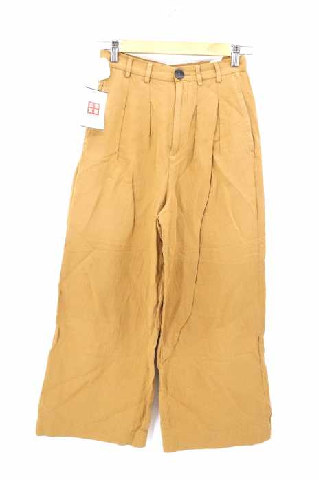 Zara ザラ リネンイージーワイドパンツ レディース パンツ ブランド古着買取販売バズストア