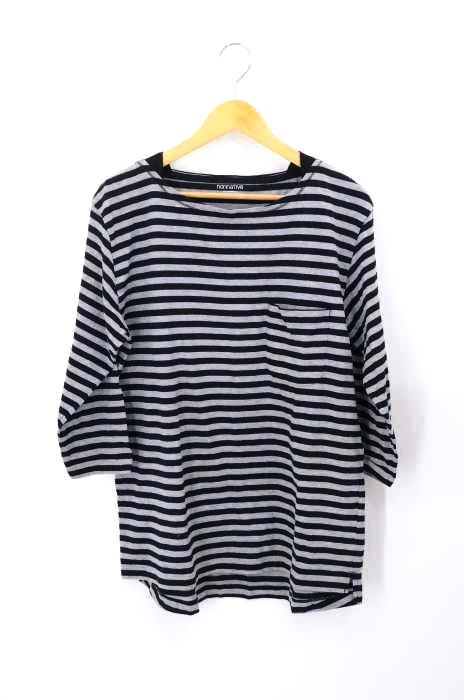 nonnative（ノンネイティブ） ボートネックボーダーカットソー メンズ トップス