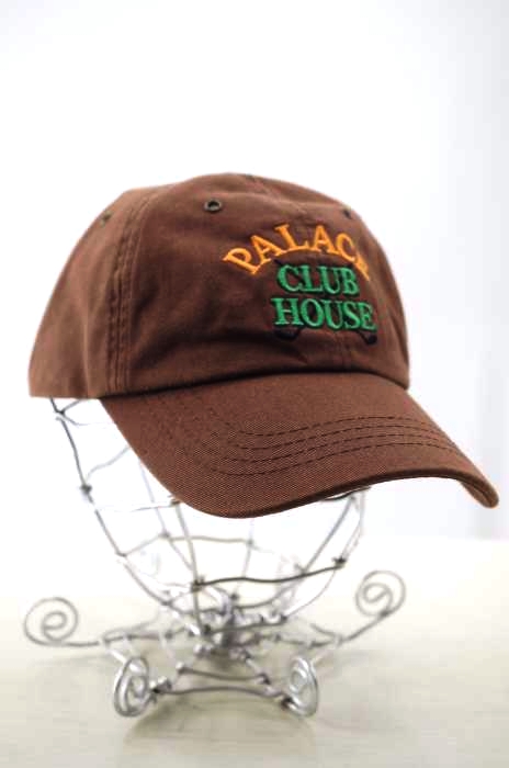 PALACE(パレス) CLUBHOUSE 6-PANEL ロゴ刺繍キャップ メンズ 帽子
