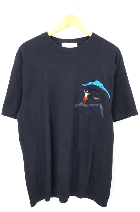 TOGA VIRILIS（トーガビリリース） 20SS Embroidery pocket T-shirt メンズ トップス