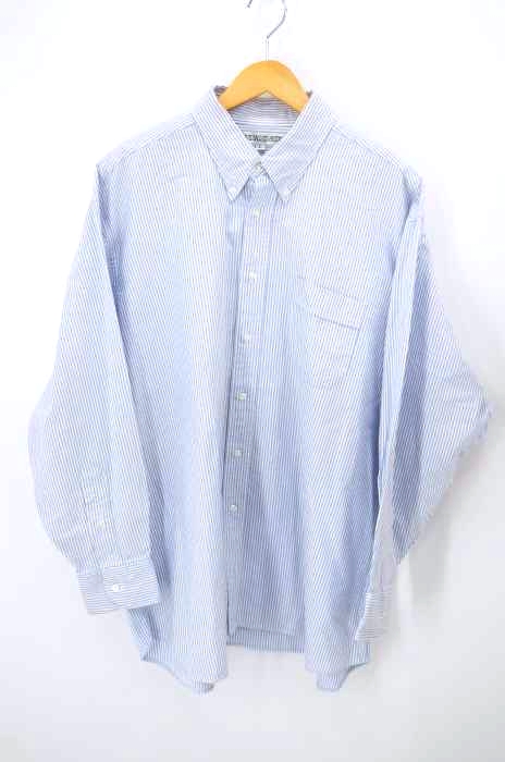 INDIVIDUALIZED SHIRTS（インディビジュアライズドシャツ） ストライプ柄オックスフォードシャツ メンズ トップス