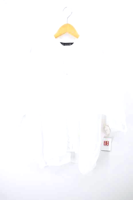 mizuiro ind（ミズイロインド） バンドカラードルマンスリーブブラウス レディース トップス