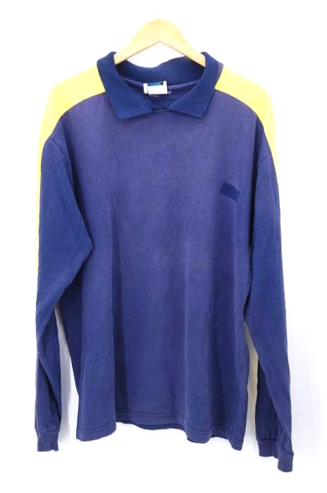 X-LARGE（エクストララージ） 90S USA製 長袖ラインポロシャツ メンズ トップス