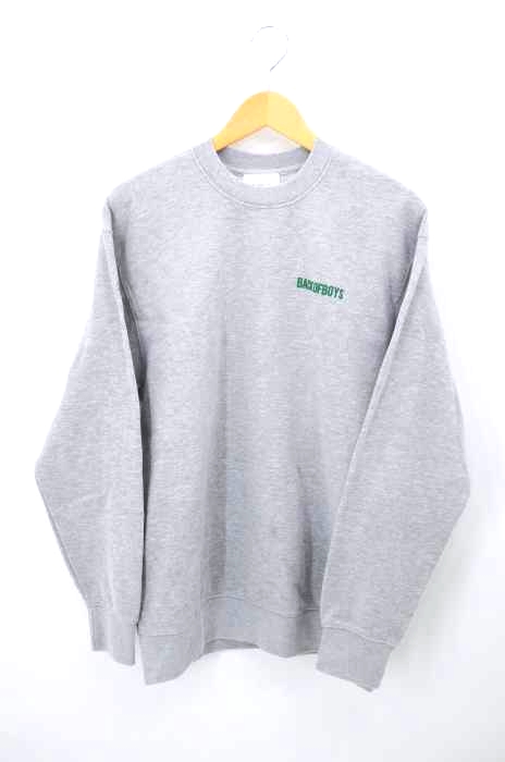 USED古着(ユーズドフルギ) THEBACKOFBOYS バックプリントクルーネックスウェット レディース トップス
