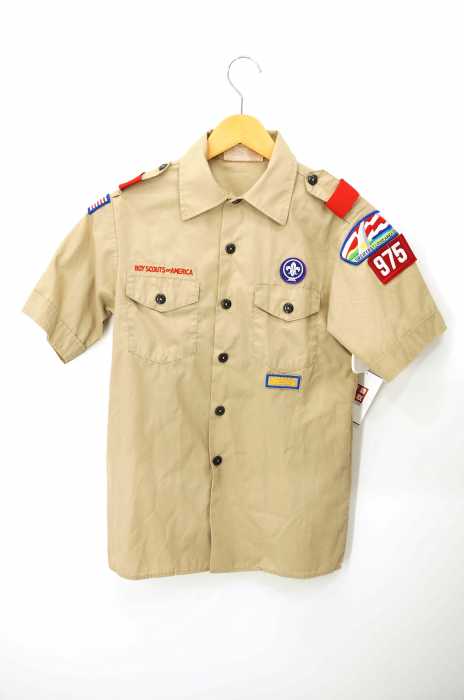 USED （ブランド不明） YOUTH SHIRT BSAシャツ メンズ トップス
