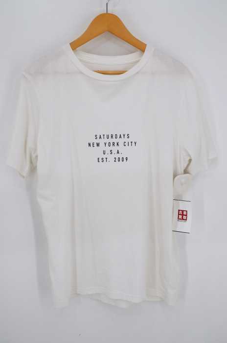 SATURDAYS Surf NYC (サタデーズサーフニューヨーク) ロゴプリントTシャツ メンズ トップス