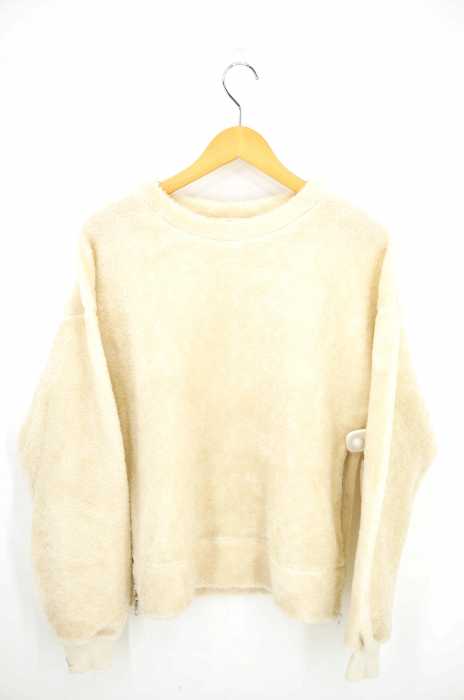 Ray BEAMS(レイビームス) レディース トップス ベスト Ray BEAMS （レイビームス） ボア サイド ジップ プルオーバー