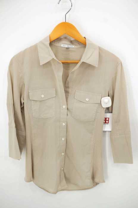 JAMES PERSE (ジェームスパース) Contrast Ribbed Surplus Shirt レディース トップス