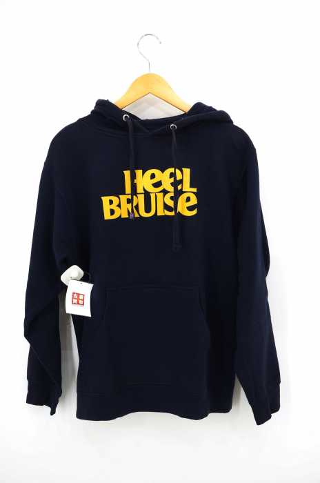 HEEL BRUISE（ヒールブルース） プリントプルオーバーパーカー メンズ トップス
