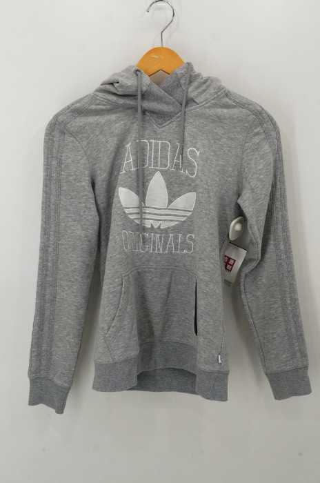adidas Originals （アディダスオリジナルス） ロゴプリントプルオーバーパーカー レディース トップス