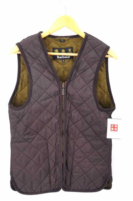 Barbour (バブアー) 裏地ツイード キルティングベスト メンズ トップス