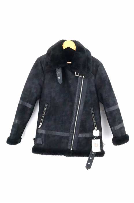 USED古着  （ユーズドフルギ） フェイクムートンジャケット レディース アウター