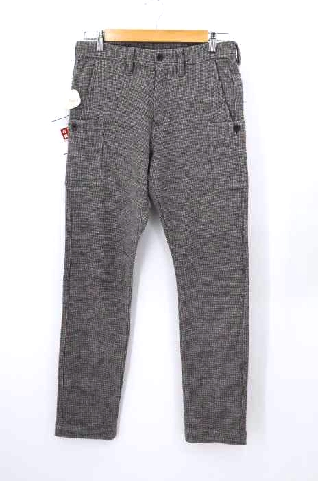 ABAHOUSE（アバハウス） 千鳥格子ウールストレッチスラックス メンズ パンツ