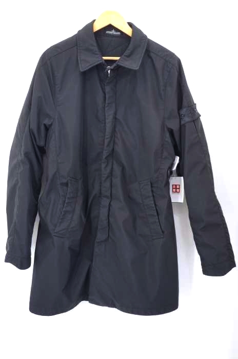 STONE ISLAND SHADOW PROJECT（ストーンアイランド シャドウプロジェクト） 15AW GARMENT DYED ANTI-DROP MAC 中綿ステンカラーコート メンズ アウター