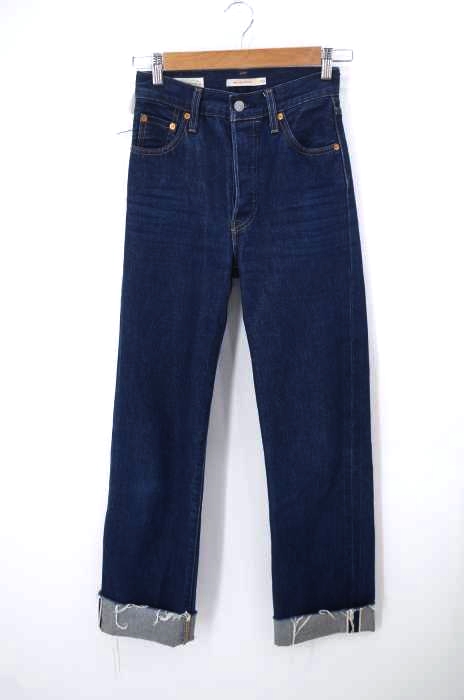 Levis PReMIUM（リーバイスプレミアム） RIBCAGE STRAIGHT ボタンフライデニム レディース パンツ
