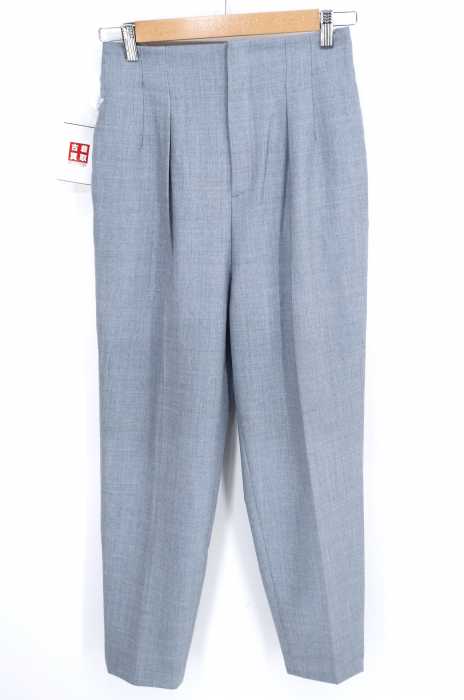 BALLSEY（ボールジー） ポリエステルウールツイル タックハイウエストパンツ レディース パンツ