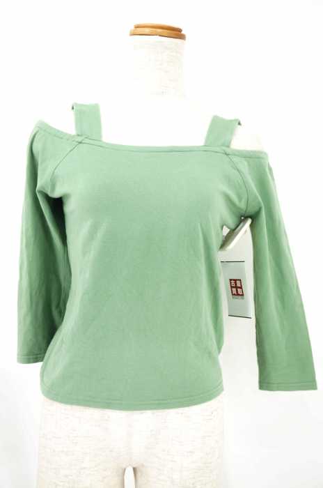 SLY(スライ) CUT OUT SHOULDER TOPS レディース トップス