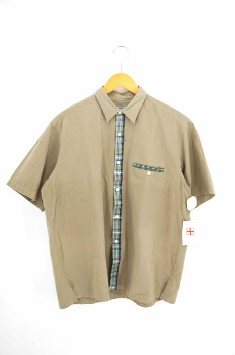 COMME des GARCONS HOMME (コムデギャルソンオム) チェック切替シャツ メンズ トップス