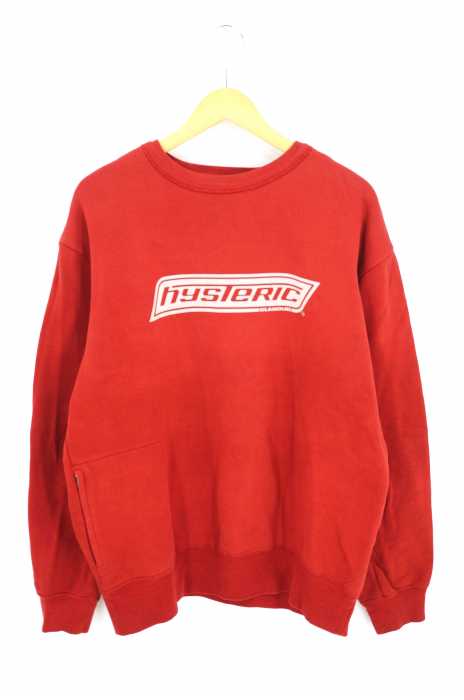 HYSTERIC GLAMOUR(ヒステリックグラマー) ロゴプリント プルオーバー メンズ トップス