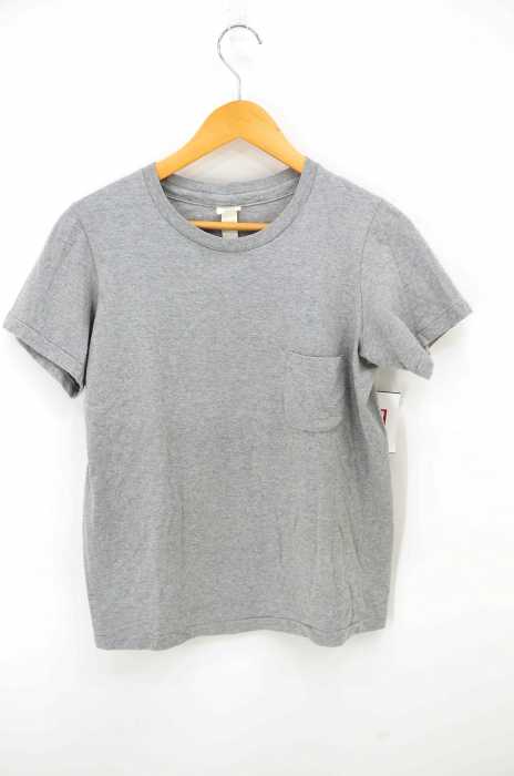 YAECA STOCK（ヤエカストック） 丸胴 Crew Neck Pocket Tee レディース トップス