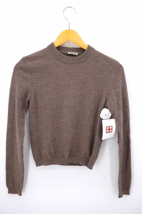 Acne × Ray BEAMS（アクネ レイビームス） エルボーパッチ　セーター レディース トップス