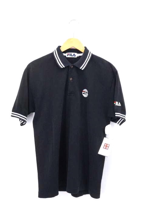 FILA(フィラ) 90S ロゴ刺繍ポロシャツ メンズ トップス