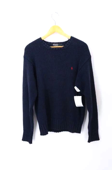 Polo by RALPH LAUREN（ポロバイラルフローレン） ポニー刺繍コットンローゲージニット メンズ トップス