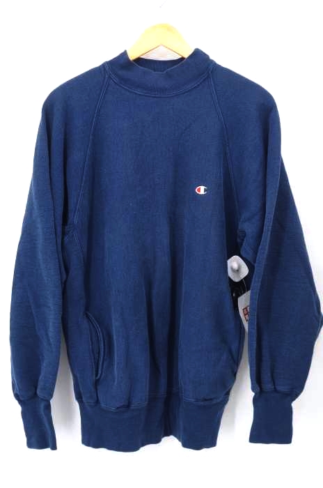Champion（チャンピオン） 90S USA製 刺繍タグ REVERSE WEAVE モックネックスウェット メンズ トップス
