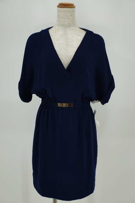 Zara ザラ Vネックシフォンワンピース レディース ワンピース ブランド古着買取販売バズストア